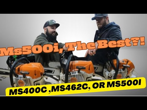 Видео: Stihl Ms500i, ПЕРЕОЦЕНЕН?! Ms400c против Ms462c