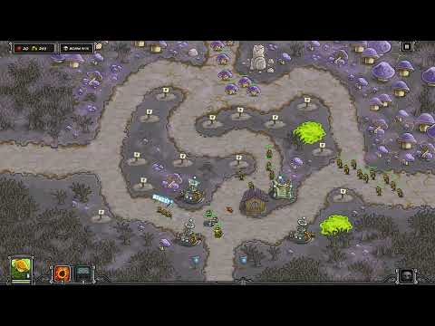 Видео: Kingdom Rush (Кингдом Раш) #22 Грибной лес (BOSS) (Прохождение)