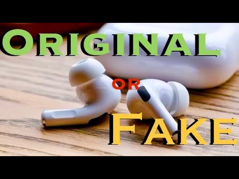 Видео: Apple AirPods Pro - оригинал или копия/подделка - как отличить