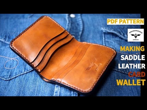 Видео:  седло кожаный кошелек производства «кожаное ремесло» ручной работы кожаный кошелек