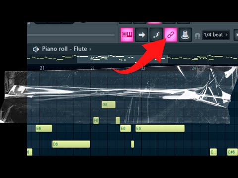 Видео: Склеить ноты по группам. Крутой способ в Piano roll FL studio
