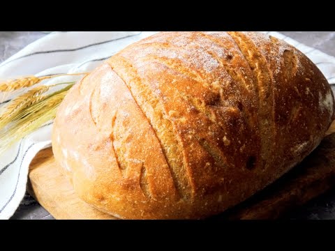 Видео: Ароматный цельнозерновой пшеничный Хлеб на закваске