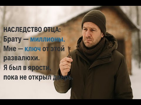 Видео: Отец-миллионер оставил мне старый сарай. Я думал, это унижение, пока не открыл его двери.