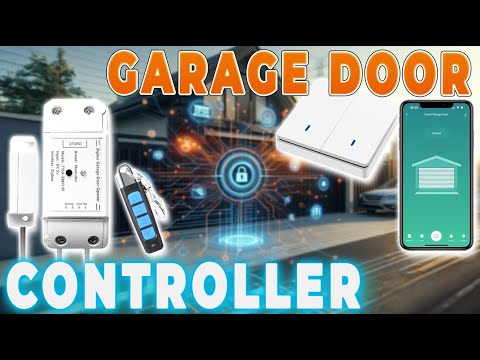 Видео: Умный контроллер для привода открытия ворот Tuya Smart - ZigBee/WiFi + RF