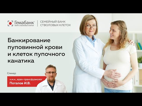 Видео: Банкирование пуповинной крови и клеток пупочного канатика: что нужно знать врачу