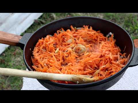 Видео: КУХНЯ ОТШЕЛЬНИКА !!!! РИС С ОВОЩАМИ.