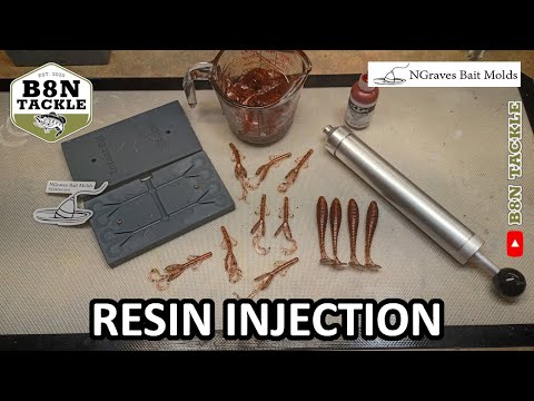 Видео: Формы для литья смолы! (Формы для приманок NGraves)