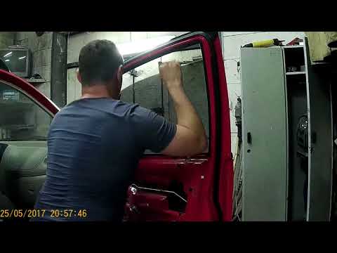 Видео: установка стекла передней двери чери QQ