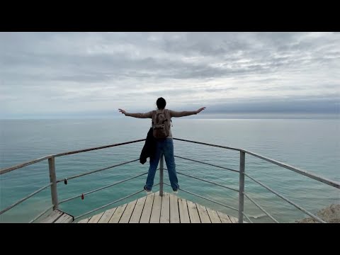 Видео: АНАПА: Путешествие к морю 800 ступеней! Шикарное море, обрыв скалы, безграничное небо