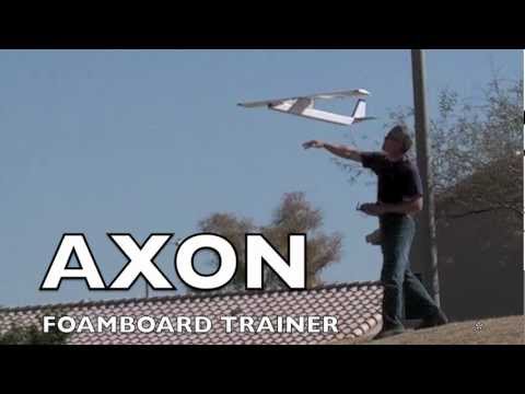 Видео: Тренировочная платформа AXON Foamboard и легкая FPV-платформа