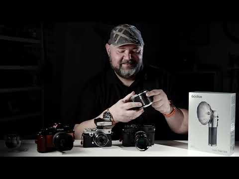 Видео: Godox Lux Master Retro светкавица за професионална употреба