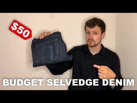 Видео: Лучшие бюджетные джинсы из денима с кромкой: джинсы Uniqlo Stretch Selvedge Denim