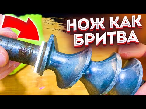 Видео: Нож острее бритвы! Добавь ЭТУ самоделку на ШНЕК мясорубки и она будет крутить любое мясо!
