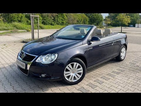 Видео: Осмотр Volkswagen EOS Cabrio 🔥2006 2.0 FSI  в идеале из первых рук / топовая игрушка на лето