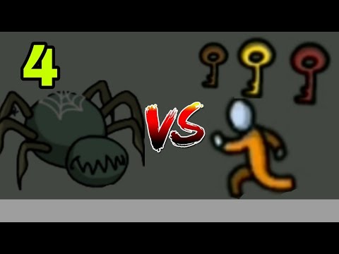 Видео: ПАУЧИЩЕ И РАЗНОЦВЕТНЫЕ КЛЮЧИ! One level 2