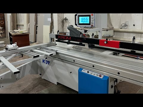 Видео: KDT форматно-раскроечный стагок, краткий обзор