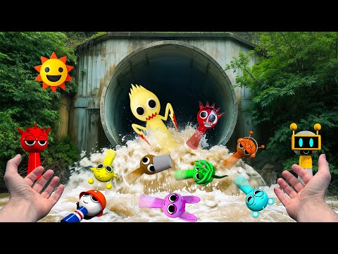 Видео: Страшный день! SPRUNKI ФАЗА 2 в реальной жизни | Угадай, кого я только что нашла! PINKI |RADDY | ...