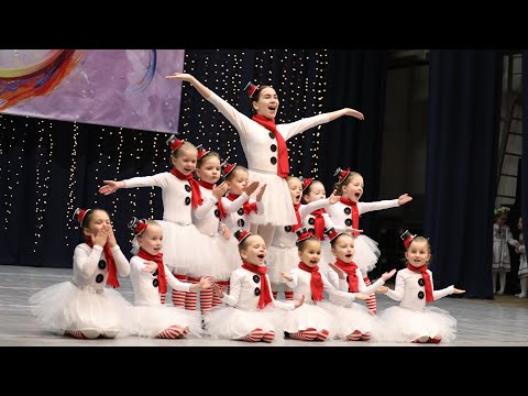 Видео: «Сніговики» естрадний танець (4-5р.)