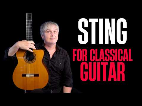 Видео: Узнайте, как играть Fragile Стинга на испанской гитаре
