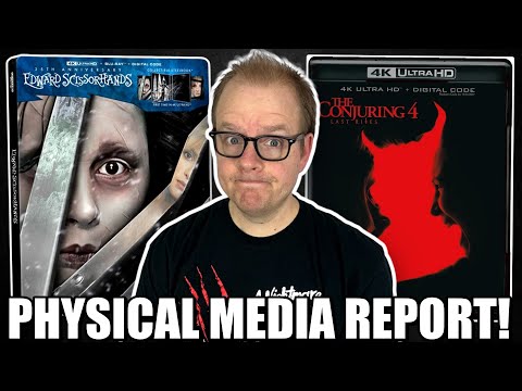 Видео: Эдвард Руки-ножницы в 4K и «Заклятие 4»! | The Physical MEDIA Report #284