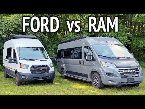 Видео: Что лучше: Ram ProMaster против Ford Transit Camper Van