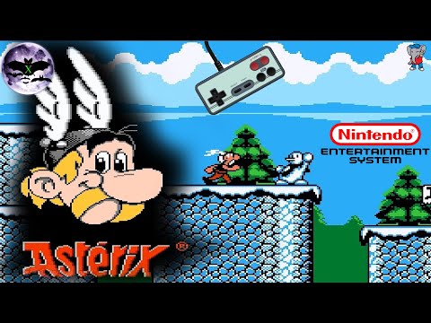 Видео: Asterix прохождение [hard] | Игра (Dendy, Nes, Famicom, 8 bit) Стрим RUS