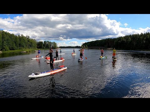 Видео: Большое SUP путешествие 2022 Часть 3 Вуокса