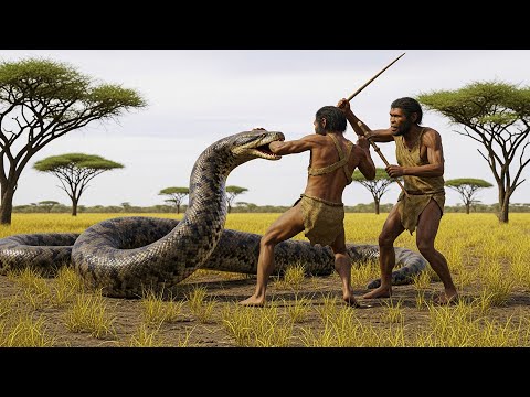 Видео: Жизнь миллионы лет назад | Змея, которая чуть не убила первобытных людей