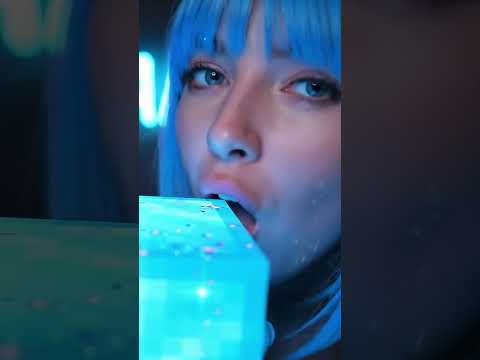 Видео: ASMR POV: Девушка кусает алмазный блок 💎✨ #ASMR #POV #Minecraft #АСМР #Алмазы #Майнкрафт  #Шорты