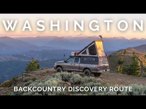 Видео: Путешествие по маршруту Washington Backcountry Discovery Route (WABDR) | 10-дневное сухопутное пр...
