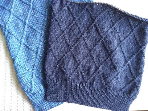 Видео: МК Узор спицами