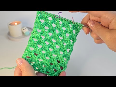 Видео: Узор спицами #3