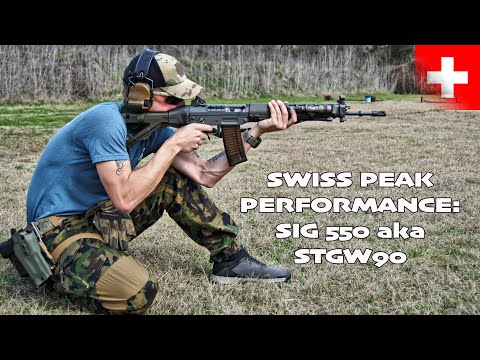 Видео: ШВЕЙЦАРСКОЕ СОВЕРШЕНСТВО: SIG 550, он же STGW90