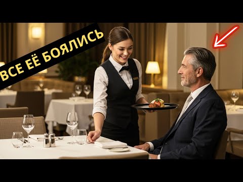 Видео: Все официанты убегали от богатого и несносного человека, пока новая девушка не дала ему отпор