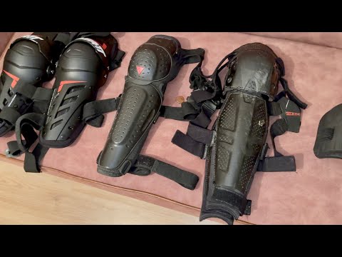 Видео: Обзор сравнение наколенников Leatt, Fox, Dainese