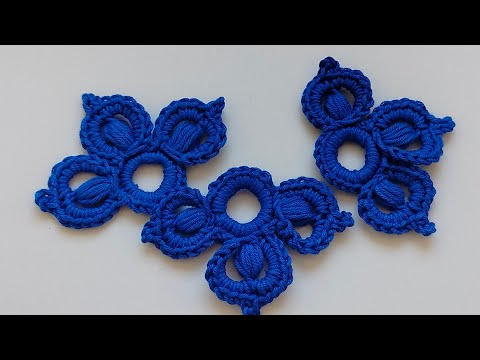 Видео: мастер класс по вязанию крючком элементы ирландского кружева, красивый элемент. туториал