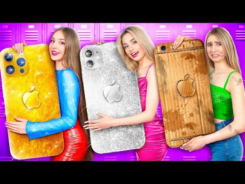 Видео: Бедная vs Богатая vs Гига Богатая Тройняшка | Мы Нашли Наших Настоящих Родителей