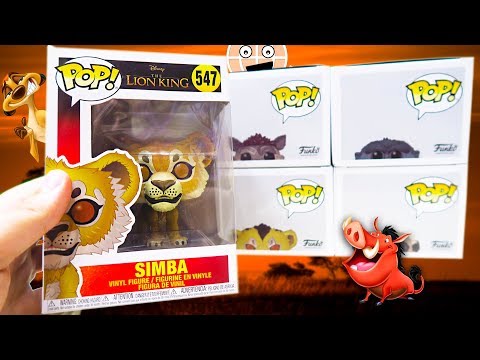 Видео: КОРОЛЬ ЛЕВ 2019 вся коллекция Фигурки Funko POP