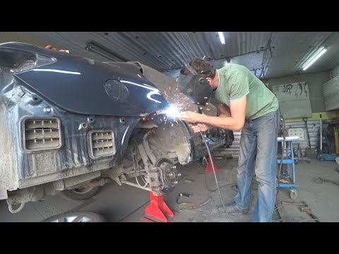 Видео: Chevrolet Epica. Арочки покрасил! Часть " 2 "