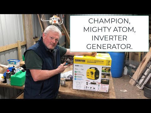 Видео: Генератор Champion Mighty ATOM 2200 Вт, Великобритания