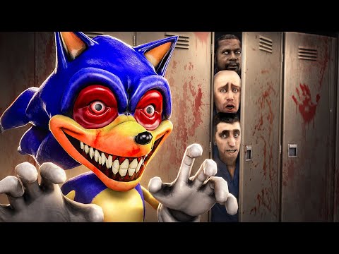 Видео: СТРАШНЫЙ СОНИК ИЩЕТ НАС! УГАРНЫЕ ПРЯТКИ В Garry`s Mod