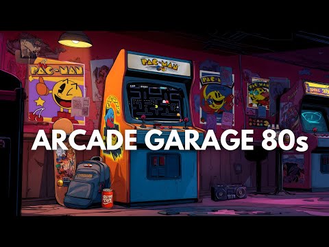 Видео: Pac-Man Arcade Mix // Chillwave Synthwave Retro для Фокуса, Работы & Отдыха