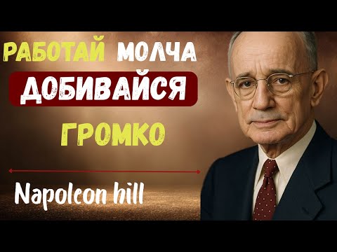 Видео: Работай усердно в тишине | Наполеон Хилл