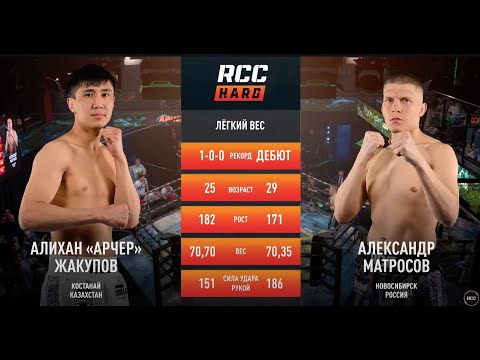 Видео: Конкретная рубка | Алихан Жакупов vs Александр Матросов | RCC HARD | Кулачные бои