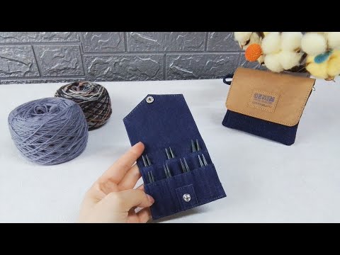 Видео: Набор укороченных спиц Knitpro Denim