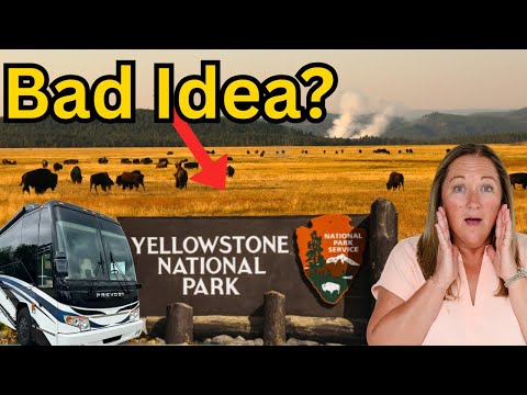 Видео: НАС НИКТО НЕ ПРЕДУПРЕЖДАЛ — Едем на нашем роскошном автодоме по Йеллоустоуну