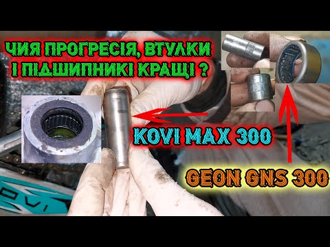 Видео: Прогресія Kovi Max 300 vs. Прогресія Geon GNS 300