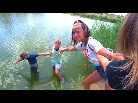 Видео: БОТАНА ТЯНЕТ ОЗЕРО!!! ДРУЗЬЯ В БЕДЕ НЕ БРОСЯТ !!!