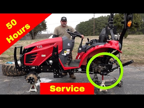 Видео: 50-часовое обслуживание трактора TYM T25 | Вам нужно это знать! ТРАКТОРЫ TYM