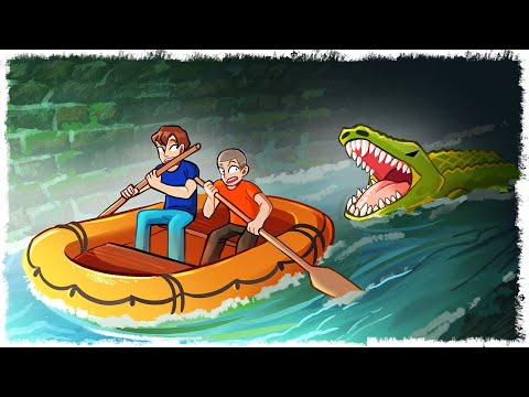 Видео: ПРИКЛЮЧСЕНИЯ В КАНАЛИЗАЦИИ!!! ДВОЕ НА ЛОДКЕ!!!